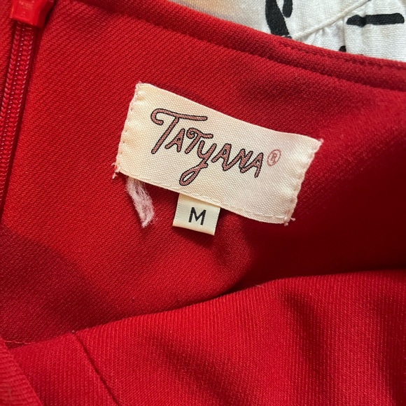 Tatyana Red Knee-length Pencil Skirt - Picture 5 of 6